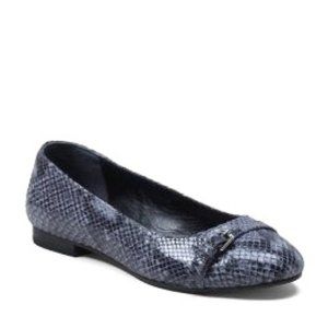 Brooks brothers blue lizzard flats